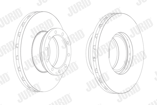Disc frana 567812J JURID