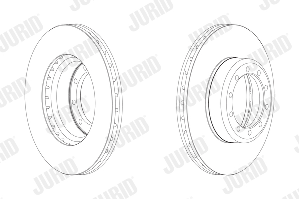 Disc frana 567949J JURID