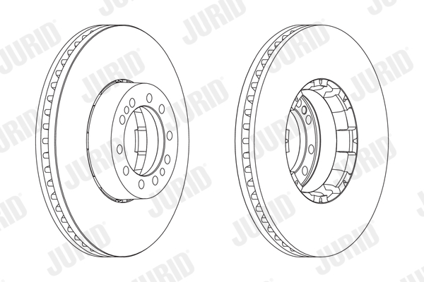 Disc frana 567953J JURID