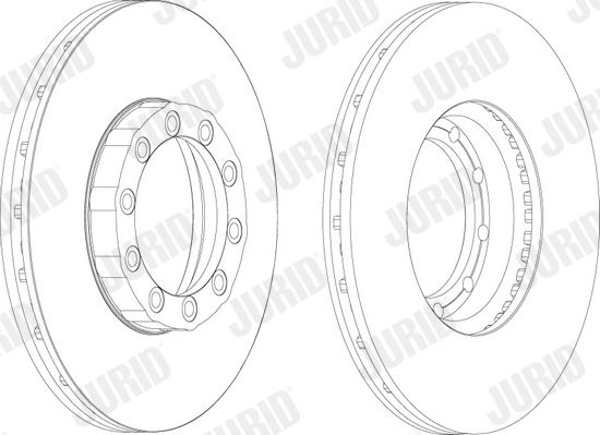 Disc frana 567954J JURID