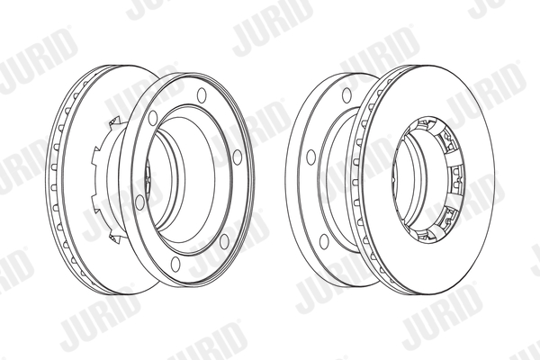 Disc frana 567956J JURID