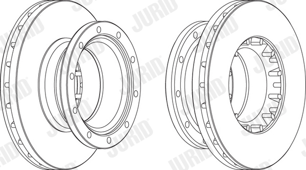 Disc frana 567957J JURID