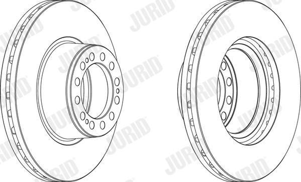 Disc frana 569001J JURID