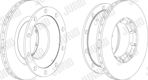 Disc frana 569021J JURID
