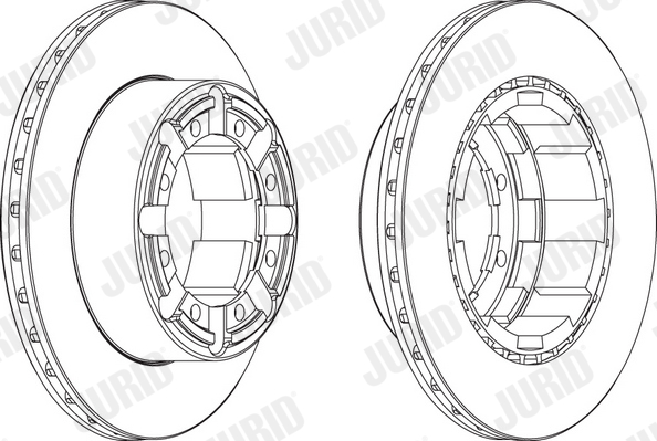 Disc frana 569103J JURID