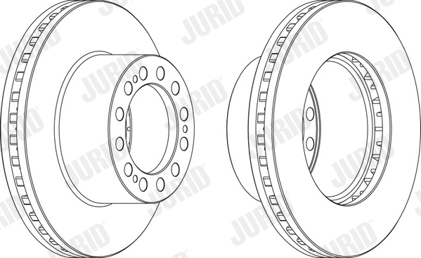 Disc frana 569109J JURID