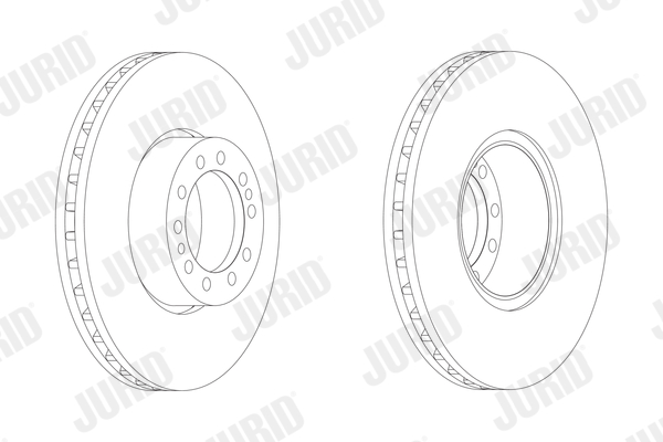 Disc frana 569113J JURID