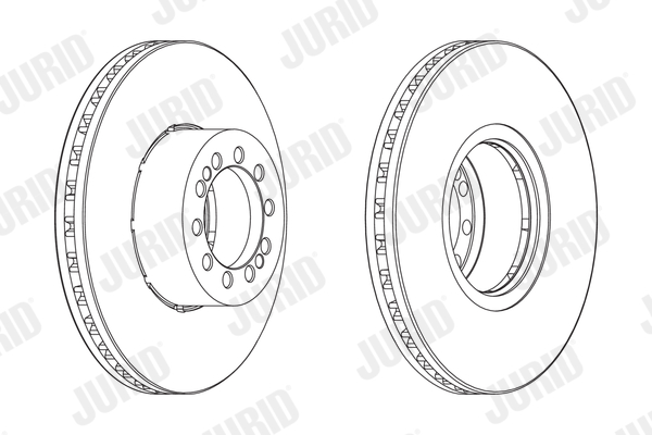Disc frana 569115J JURID