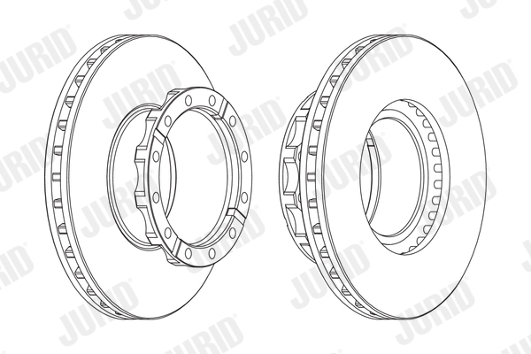 Disc frana 569125J JURID