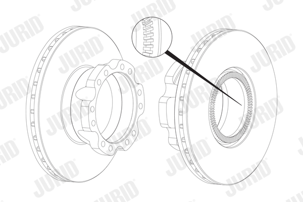 Disc frana 569129J JURID