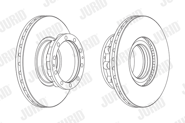 Disc frana 569133J JURID