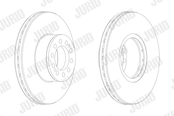 Disc frana 569134J JURID