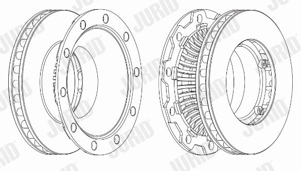 Disc frana 569146J JURID