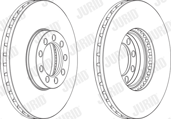 Disc frana 569153J JURID