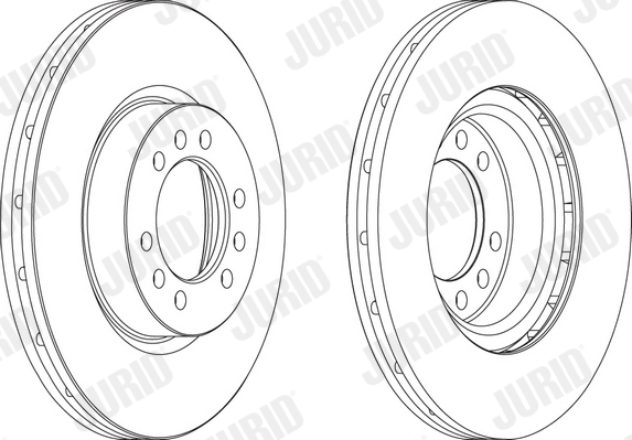Disc frana 569154J JURID