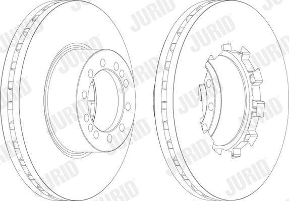 Disc frana 569156J JURID