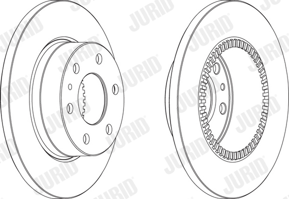 Disc frana 569163J JURID