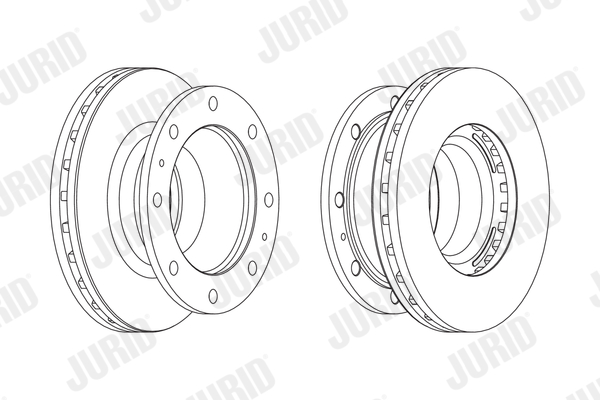 Disc frana 569170J JURID