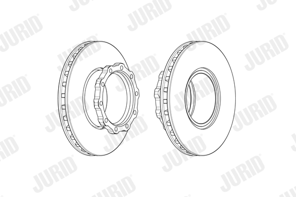 Disc frana 569174J JURID