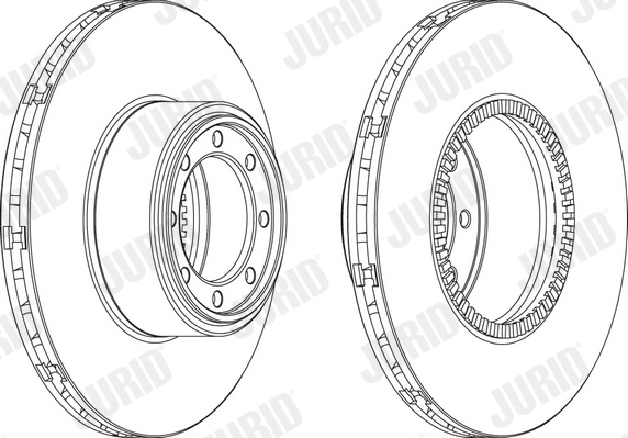 Disc frana 569192J JURID