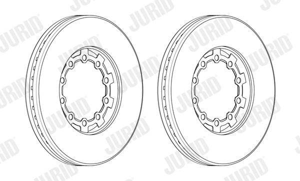 Disc frana 569198J JURID