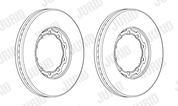 Disc frana 569199J JURID