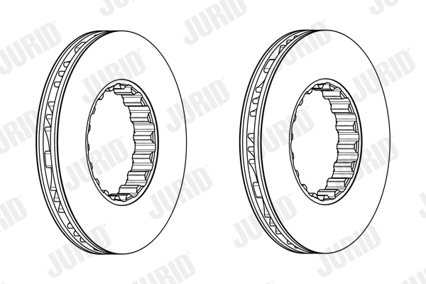 Disc frana 569215J JURID