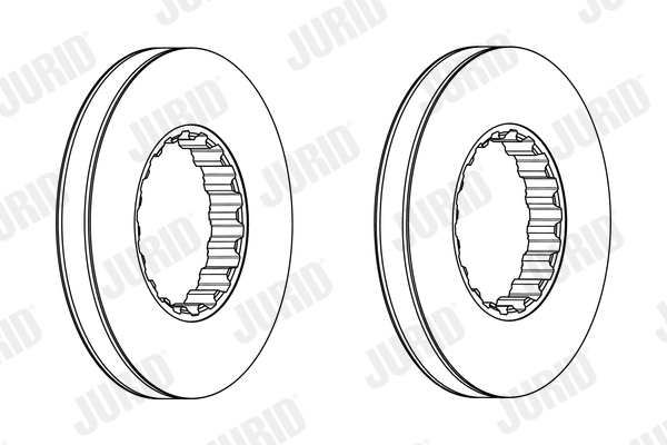 Disc frana 569216J JURID