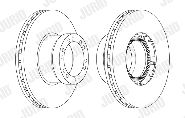 Disc frana 569237J JURID