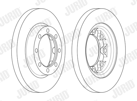 Disc frana 569247J JURID