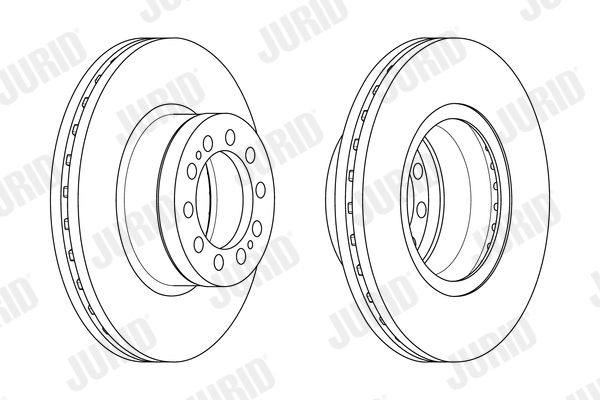 Disc frana 569254J JURID