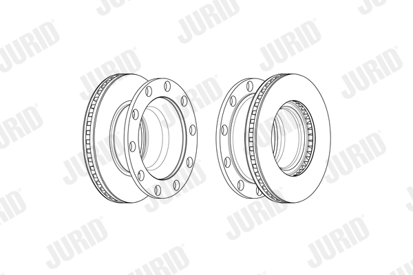 Disc frana 569257J JURID