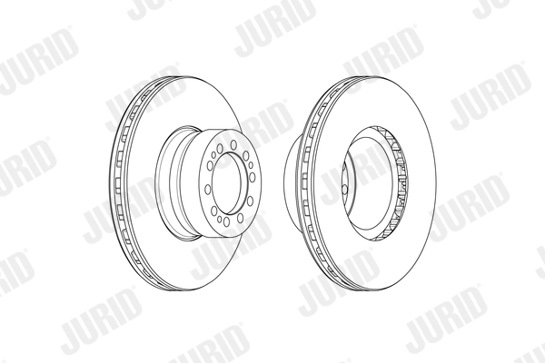 Disc frana 569258J JURID