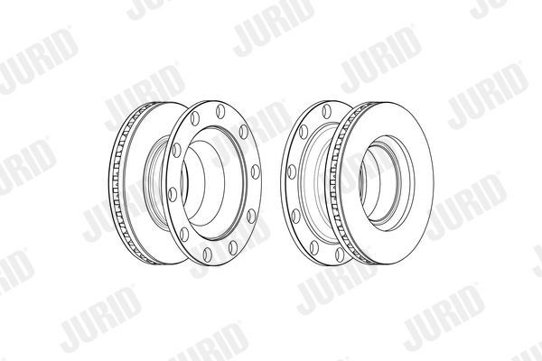 Disc frana 569260J JURID