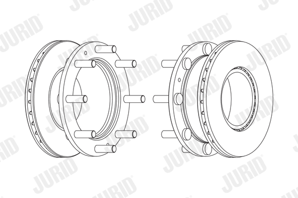 Disc frana 569264J JURID
