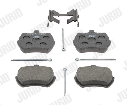 set placute frana,frana disc 571212J JURID