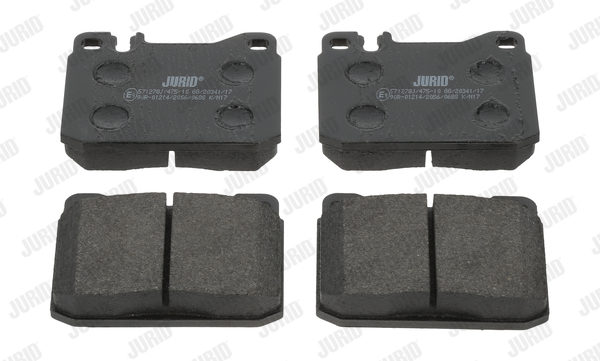 set placute frana,frana disc 571278J JURID