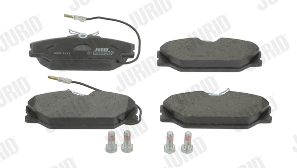 set placute frana,frana disc 571313J JURID
