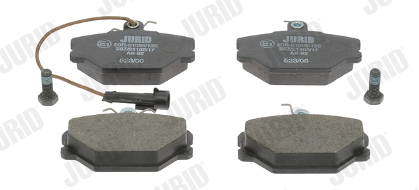 set placute frana,frana disc 571330J JURID