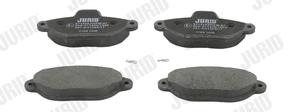 Set placute frana,frana disc 571528J JURID