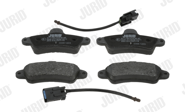 set placute frana,frana disc 571755J JURID