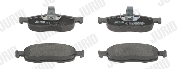 set placute frana,frana disc 571832J JURID