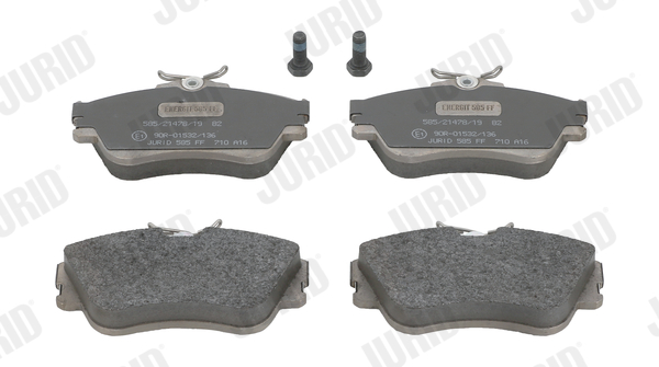 set placute frana,frana disc 571847J JURID