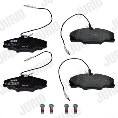 set placute frana,frana disc 571897J JURID