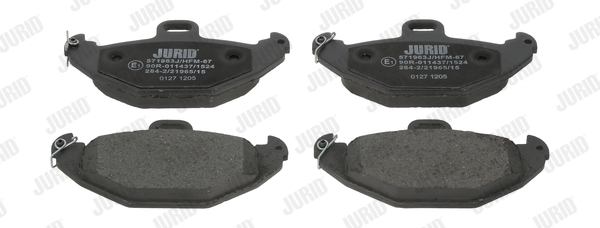 set placute frana,frana disc 571963J JURID