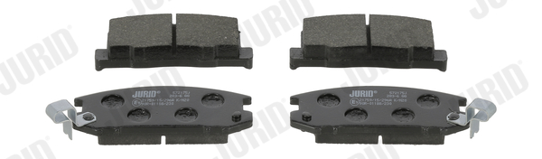 set placute frana,frana disc 572175J JURID