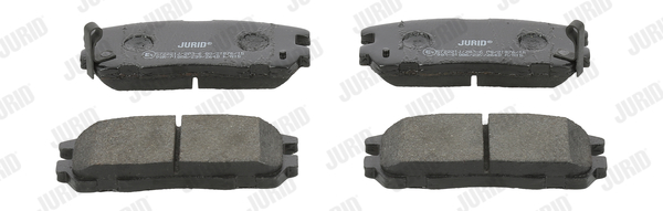 set placute frana,frana disc 572221J JURID