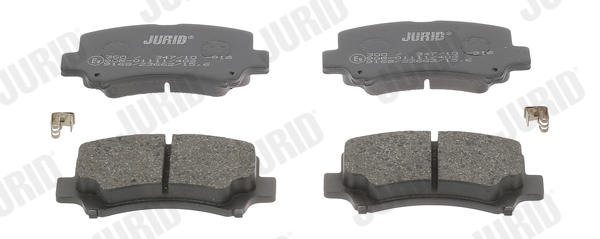 set placute frana,frana disc 572589J JURID