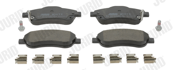 Set placute frana,frana disc 572605JC JURID