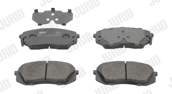 set placute frana,frana disc 572612J JURID